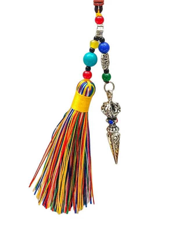 Amulette bouddhiste Phurba en métal durable