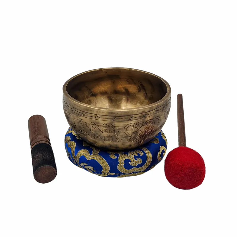 Bol chantant Jhumka Bati – Sept métaux en bronze