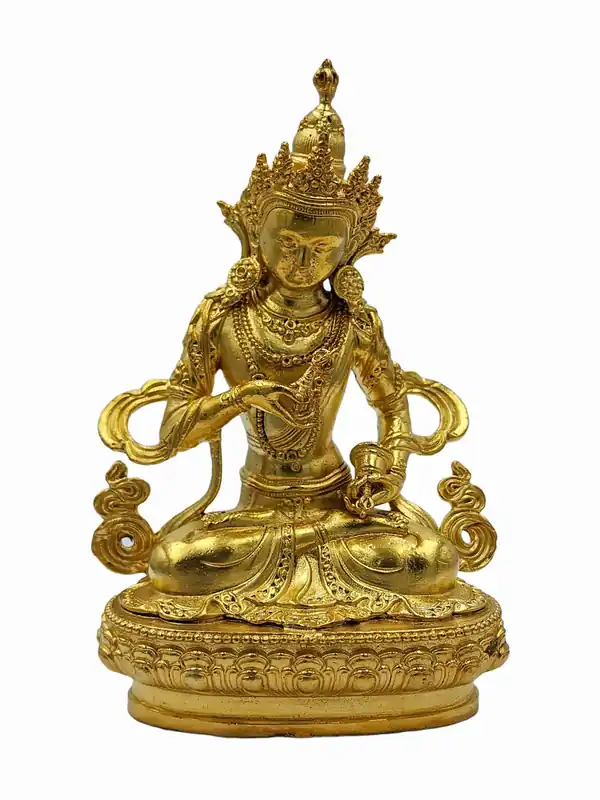 Statue en bronze de Dorje Sempa (Vajrasattva)
