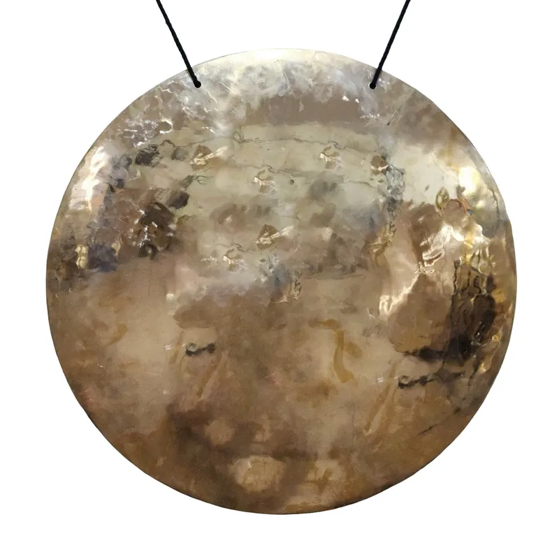 Gong tibétain poli