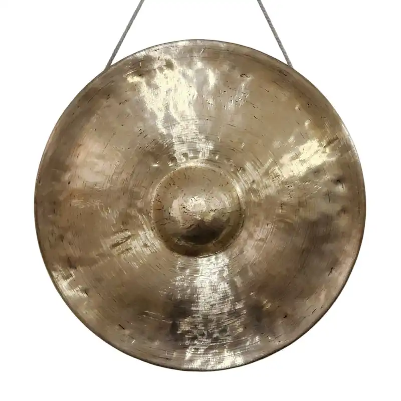 Gong de guérison sonore en bronze – Résonance de 27 cm
