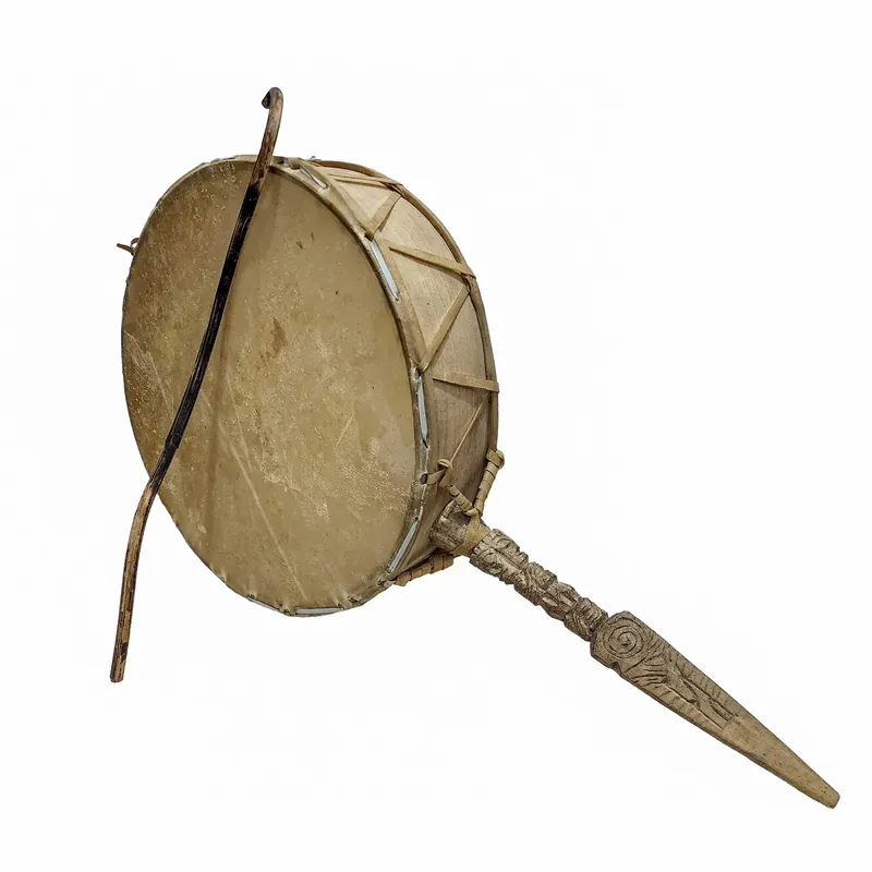 Instrument de musique Dhyangro fait main du Népal
