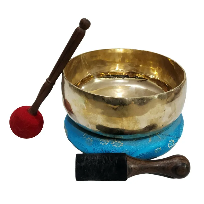 Bol chantant en bronze à sept métaux pour la méditation