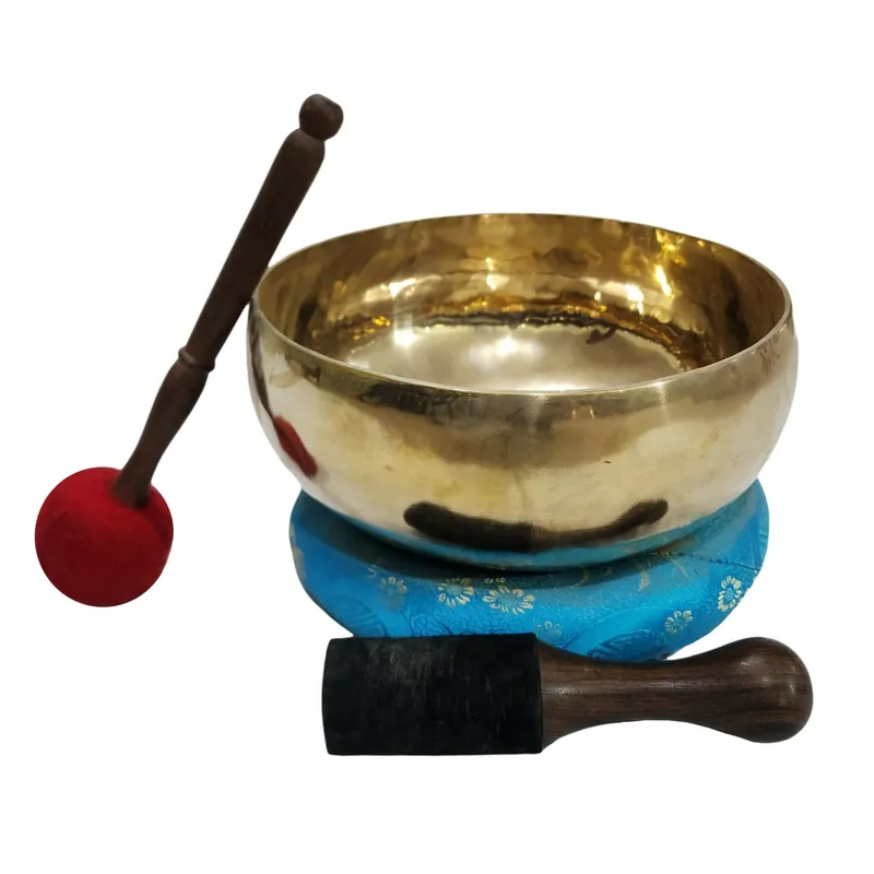 Bol chantant en bronze à sept métaux pour la méditation
