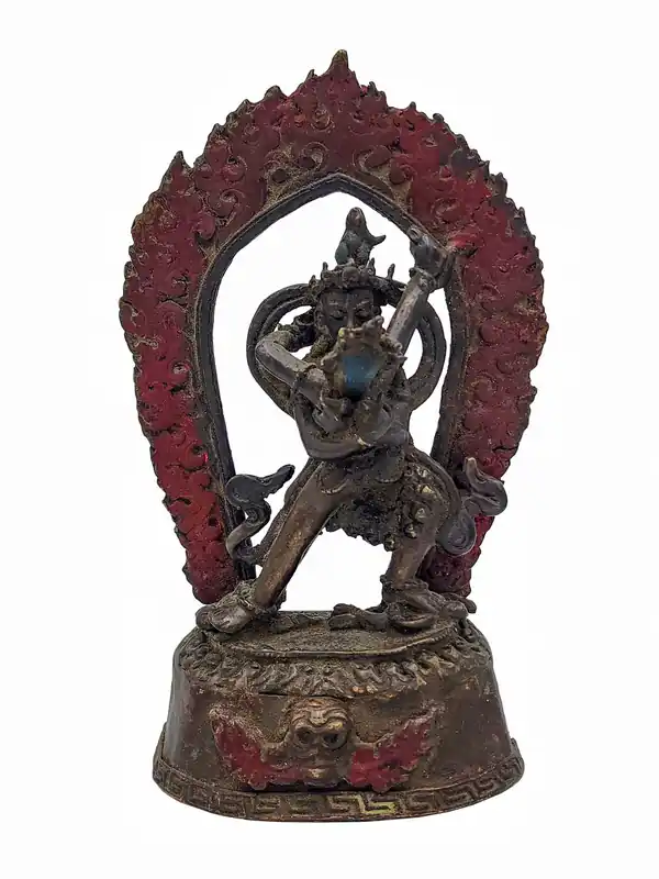 Statue en cuivre de Chakrasamvara – Heruka