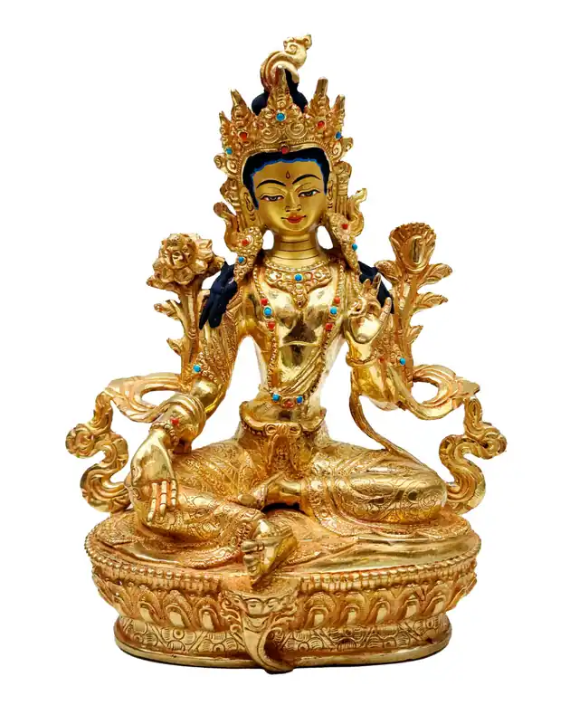 Statue bouddhiste de Samaya Tara