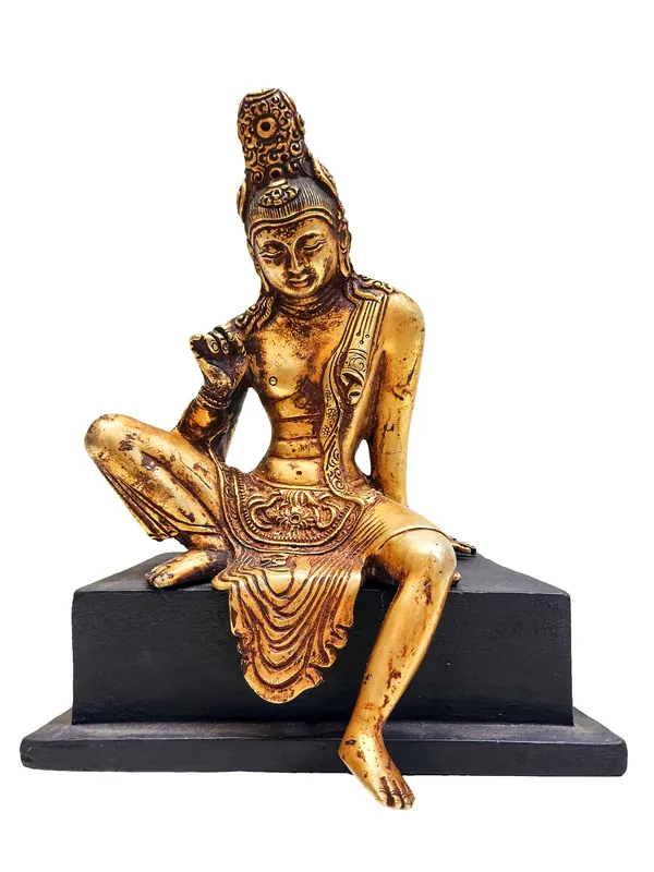 Statue de Bodhisattva en cuivre – Essence de la compassion et de la sagesse