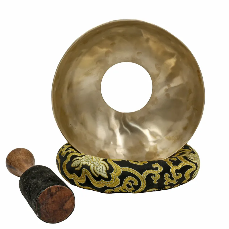 Bol de méditation en bronze à sept métaux