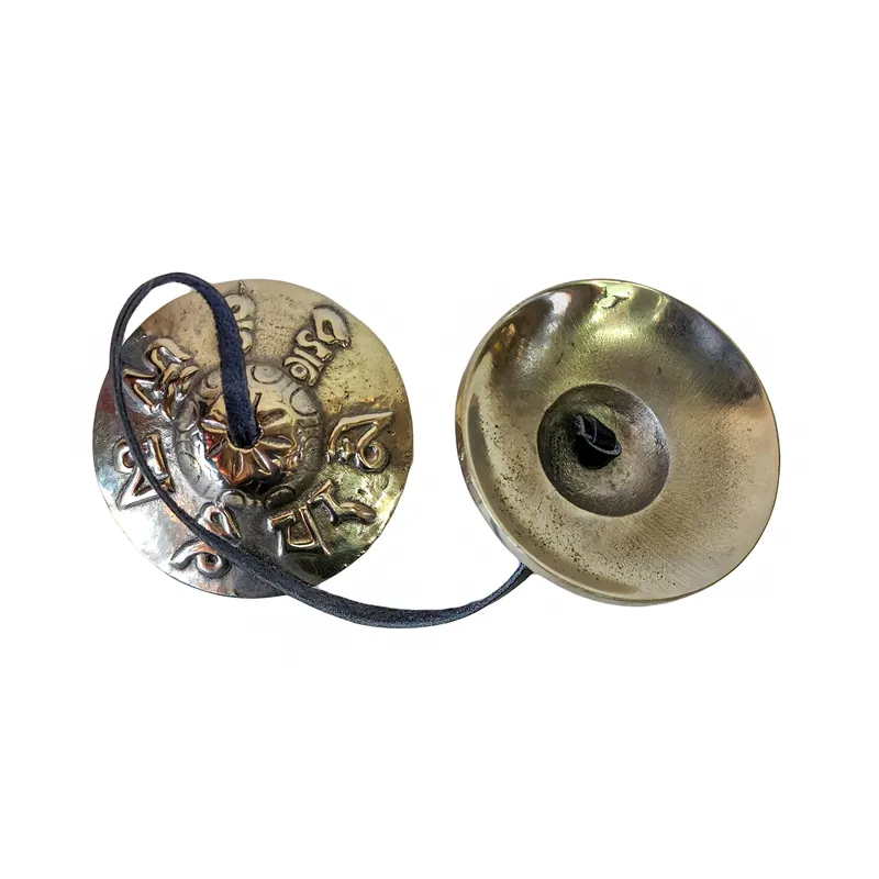Tingsha en bronze pour une méditation paisible