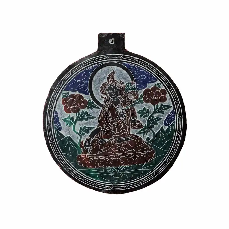 Plaque de White Tara – Déité de la Compassion
