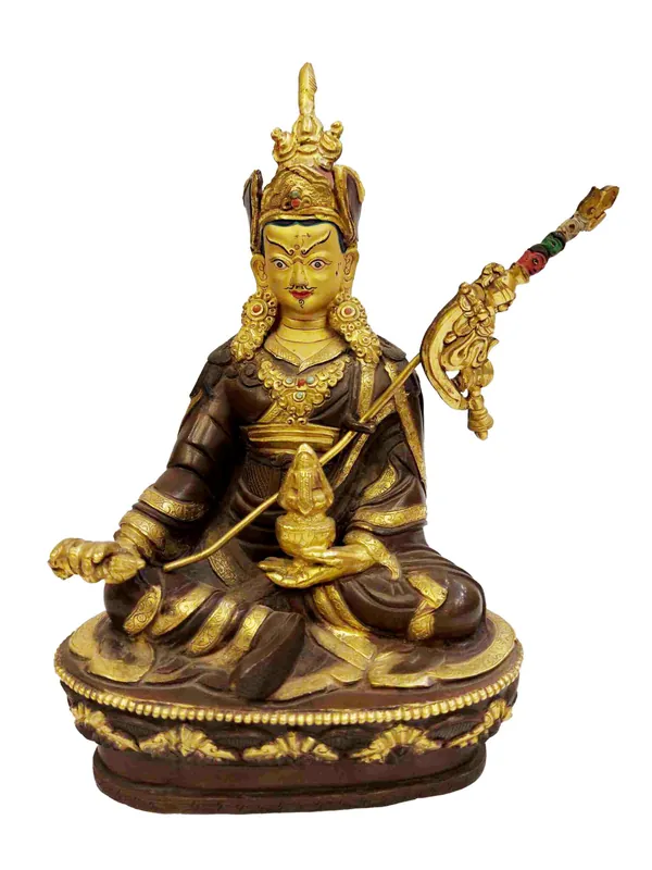 Statue traditionnelle du Guru Padmasambhava
