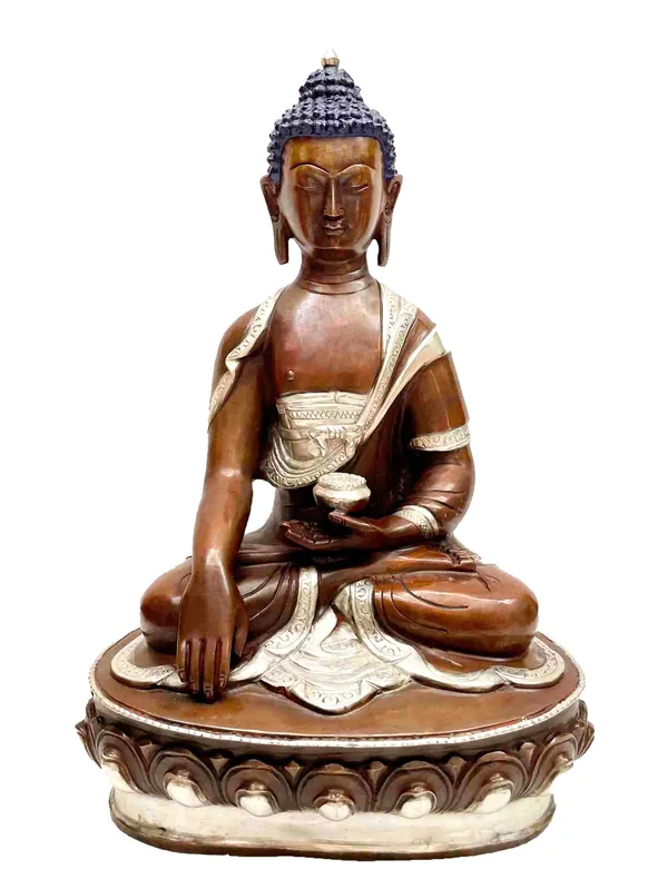 Statue bouddhiste de Gautama Bouddha du Népal