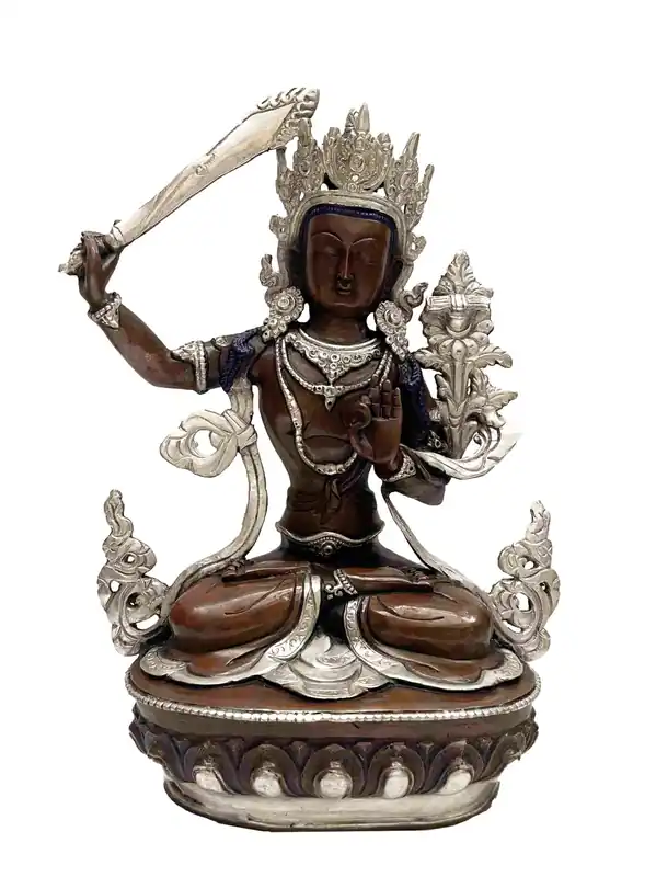 Statue de Manjushri de 32 cm