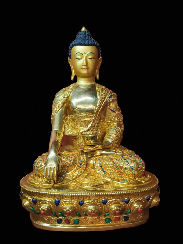 Statue du Bouddha Shakyamuni de 33 cm