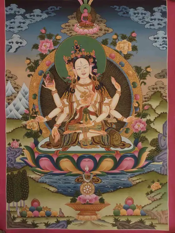 Thangka de Namgyalma