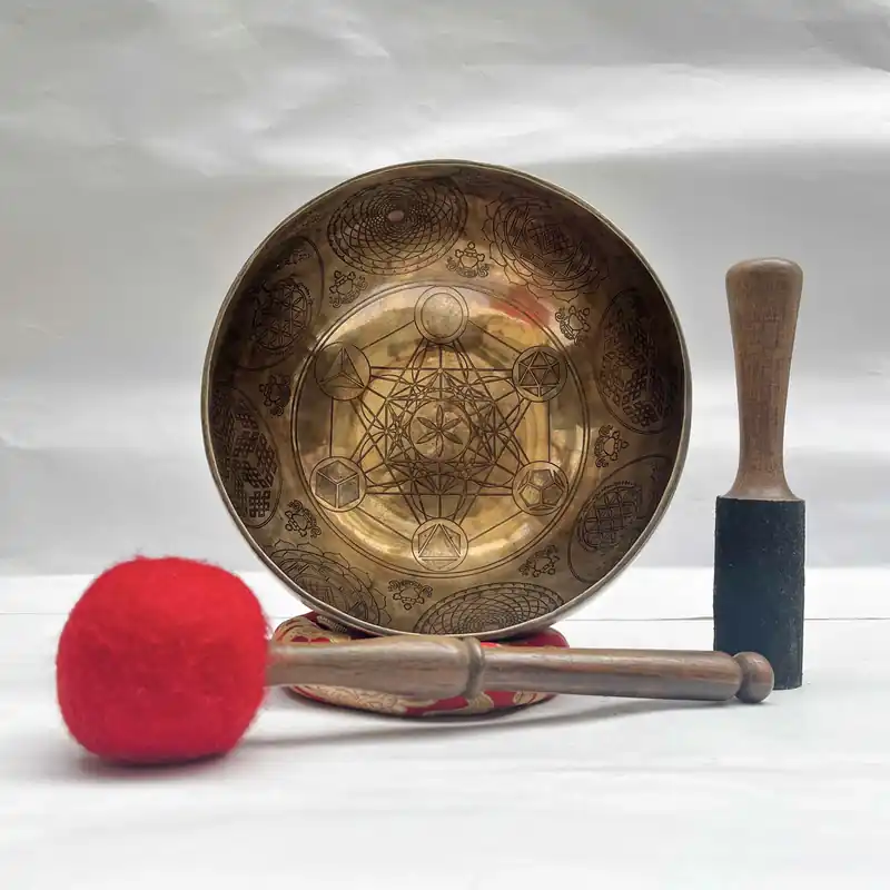 Bol chantant Yantra de 19 cm