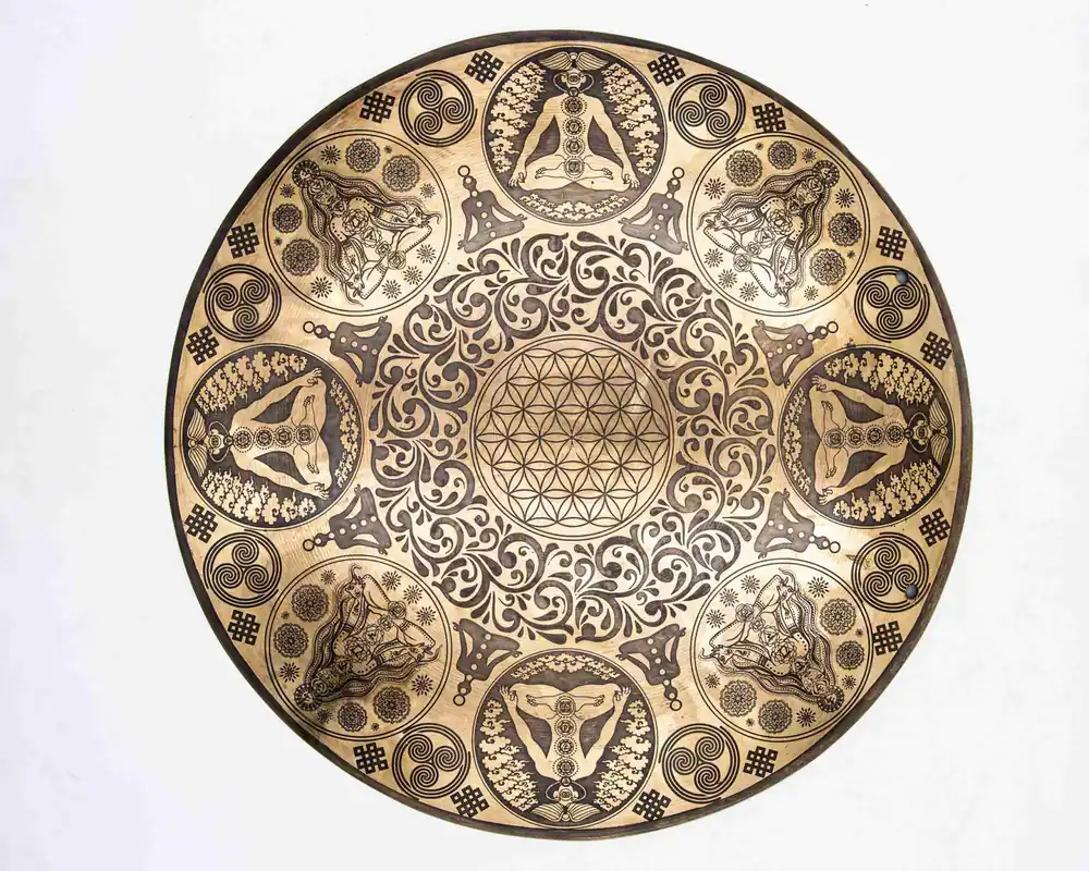 Gong Yogi de 60 cm du Népal