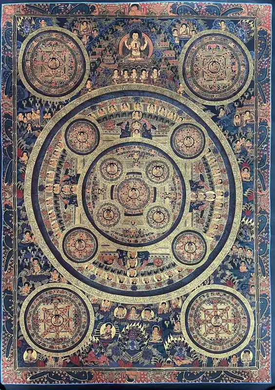 75 cm mandala du Bouddha
