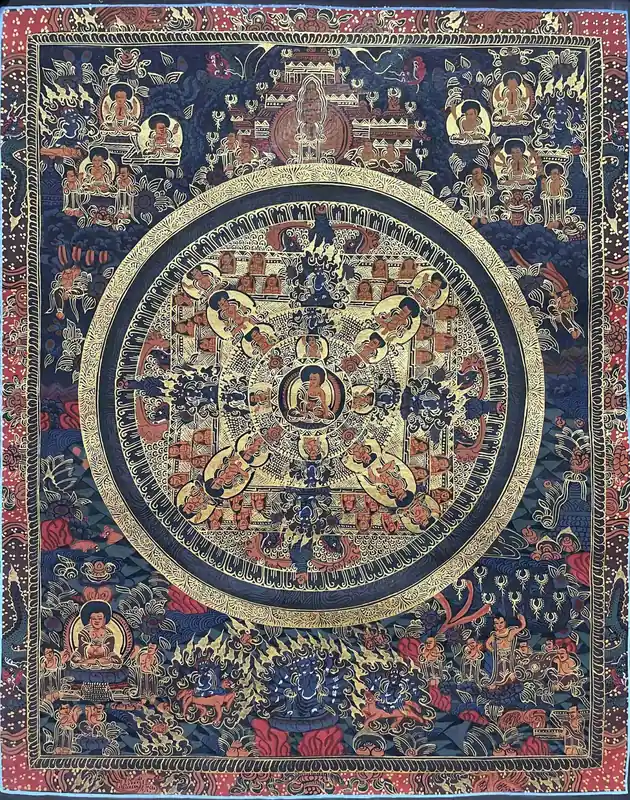 48 cm Pancha mandala