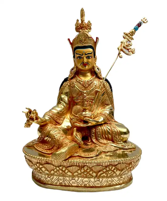 Statue de Padmakara sculptée à la main