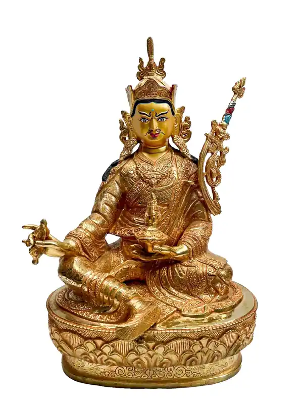Statue traditionnelle du Guru Padmasambhava
