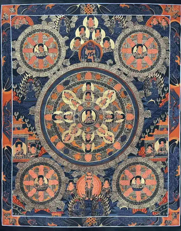 54 cm pancha mandala