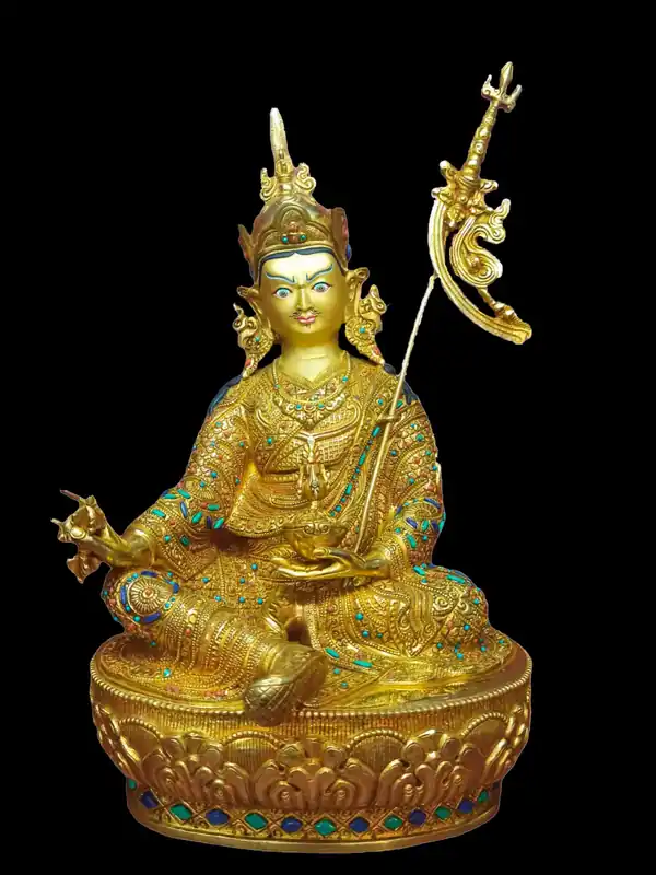 Statue tibétaine de Guru Padmasambhava