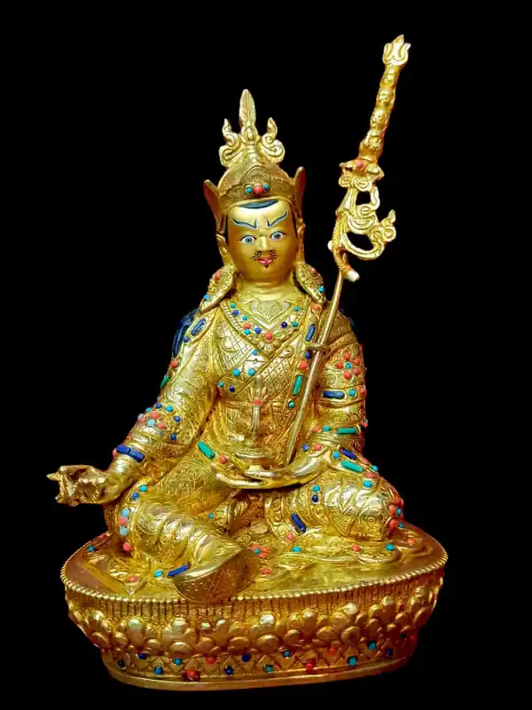 Statue de Padmasambhava de 23 cm