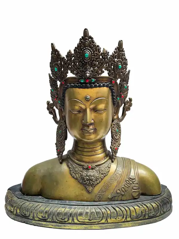 Statue du Bouddha Maitreya de 46 cm