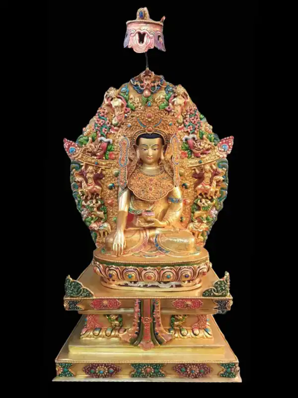 Statue du Bouddha Shakyamuni de 70 cm