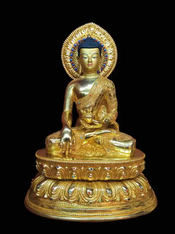Statue du Bouddha Shakyamuni de 36 cm