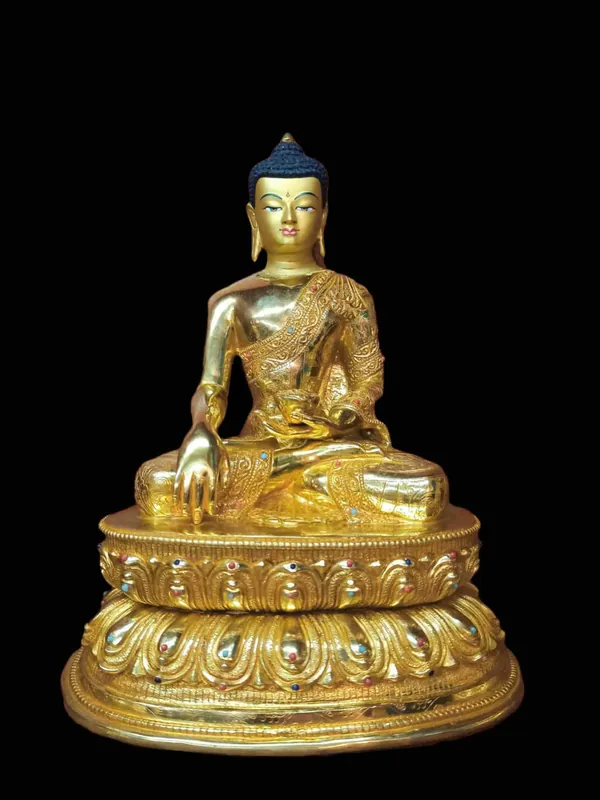 Statue du Bouddha Shakyamuni de 33 cm