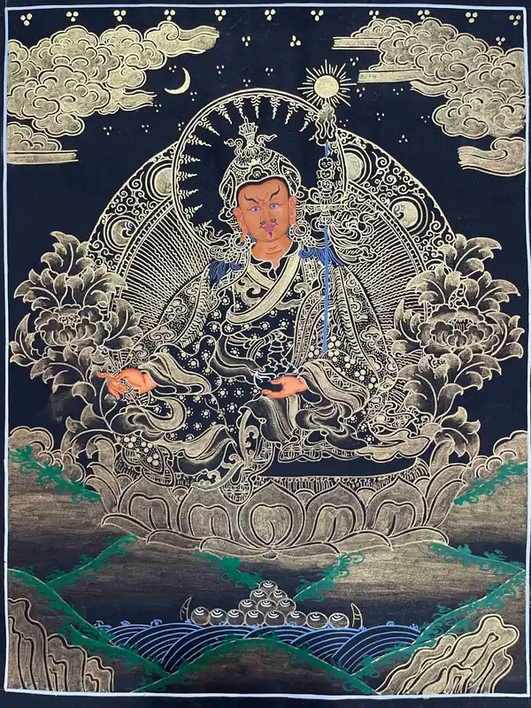 Thangka de Padmasambhava du Népal