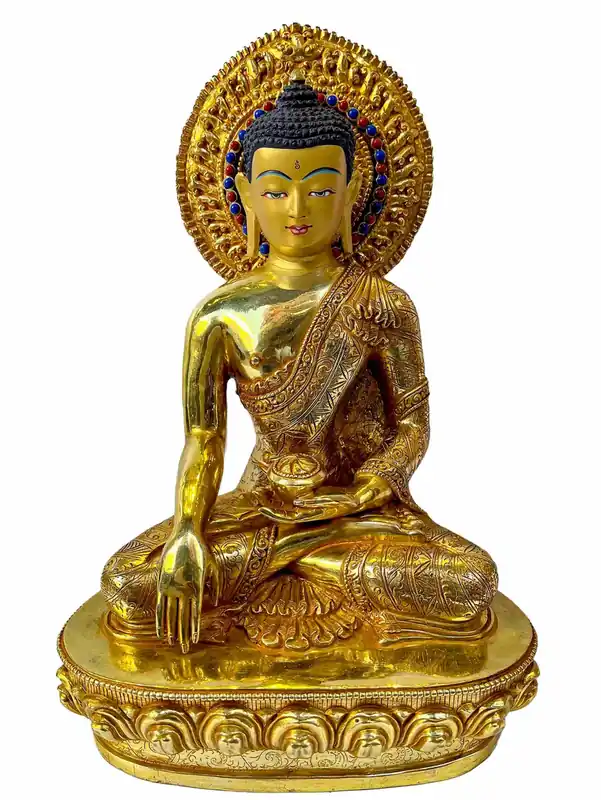 Statue du Bouddha Shakyamuni de 28 cm