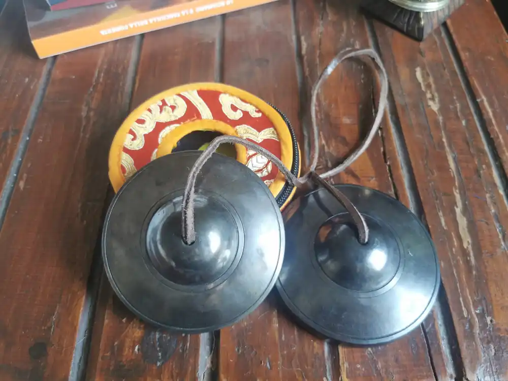 Cymbales Tingsha de 9 cm