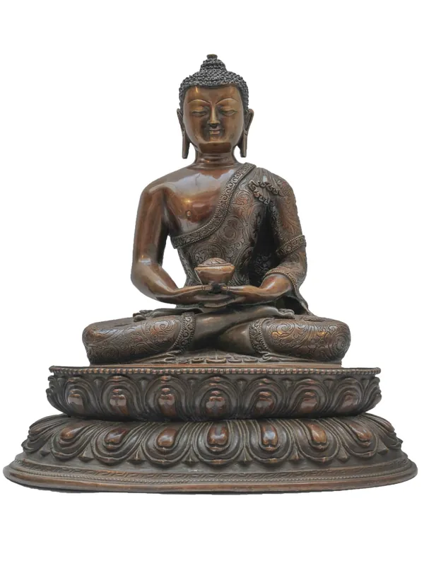 Statue de Bouddha Amitabha de 28 cm