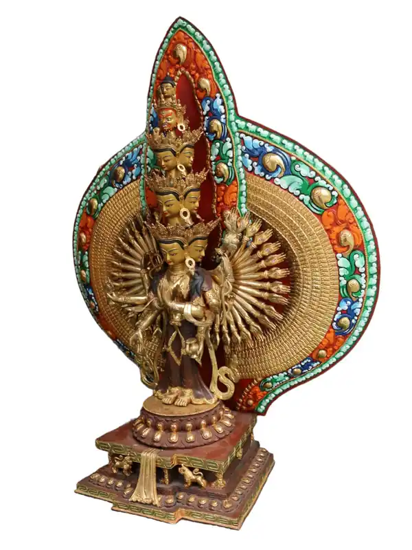 Statue d’Avalokiteshvara de 76 cm
