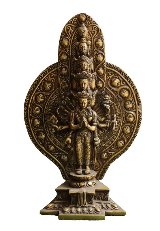 Statue d’Avalokiteshvara de 38 cm