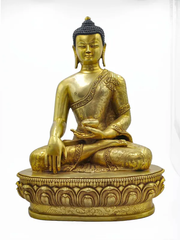 Statue du Bouddha Shakyamuni de 29 cm