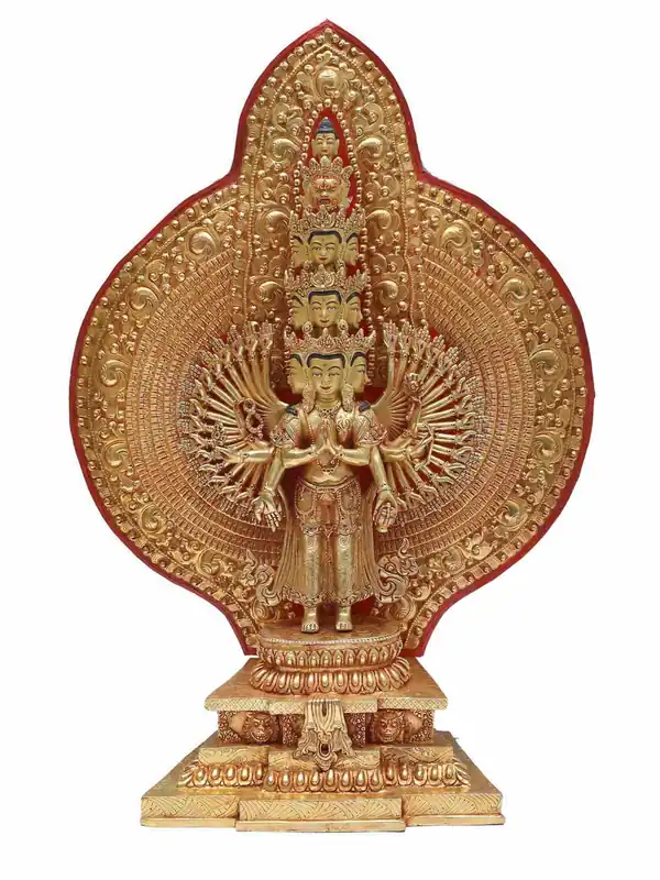 Statue d’Avalokiteshvara de 52 cm