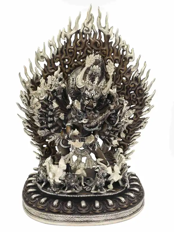 Statue de Yamantaka de 31 cm