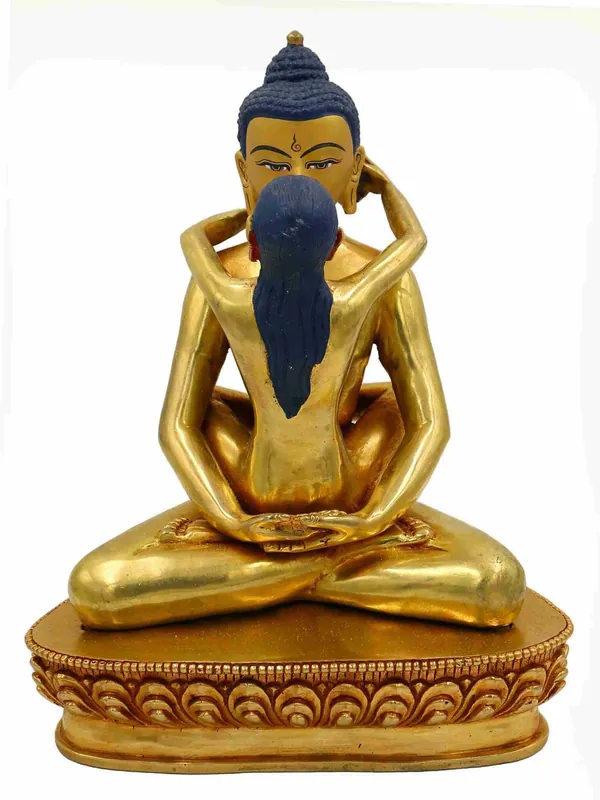 Statue bouddhiste de Samantabhadra de 22 cm