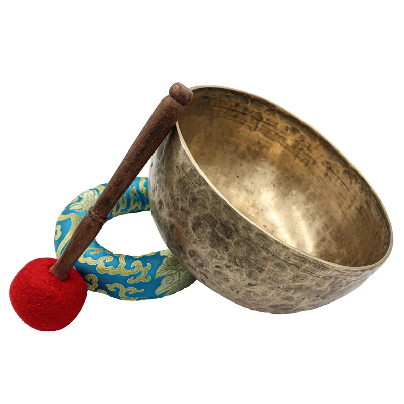 Bol chantant Jambati de 12 cm, battu à la main, provenant du Népal.