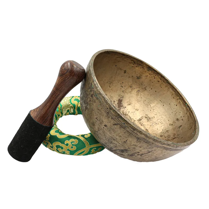 Antique Jambati – Bol chantant martelé à la main