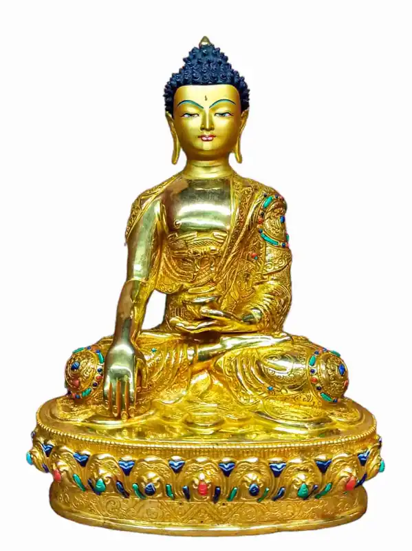 Statue du Bouddha Shakyamuni de 35 cm
