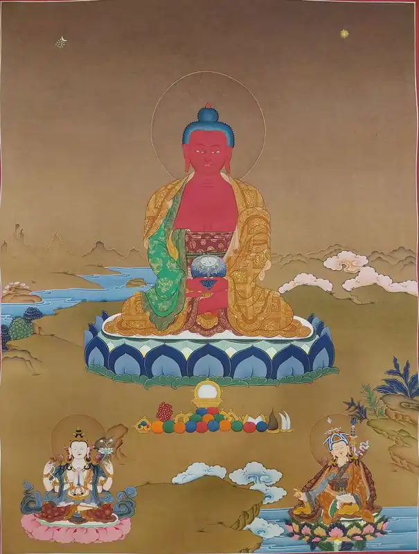 Peinture de Karma Gadri d’Amitabha