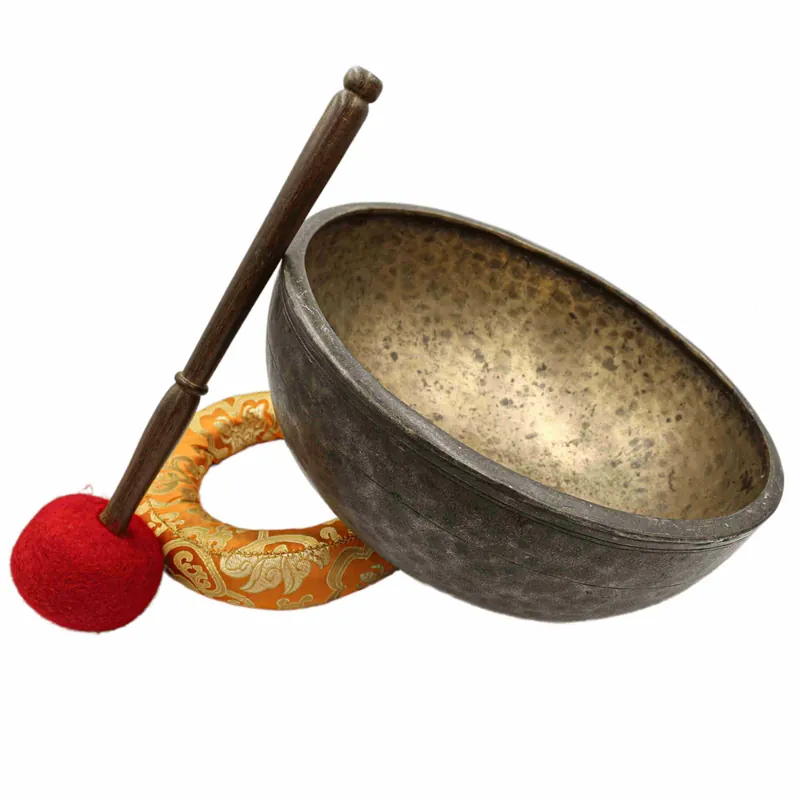 Bol Jambati antique de 13 cm du Népal