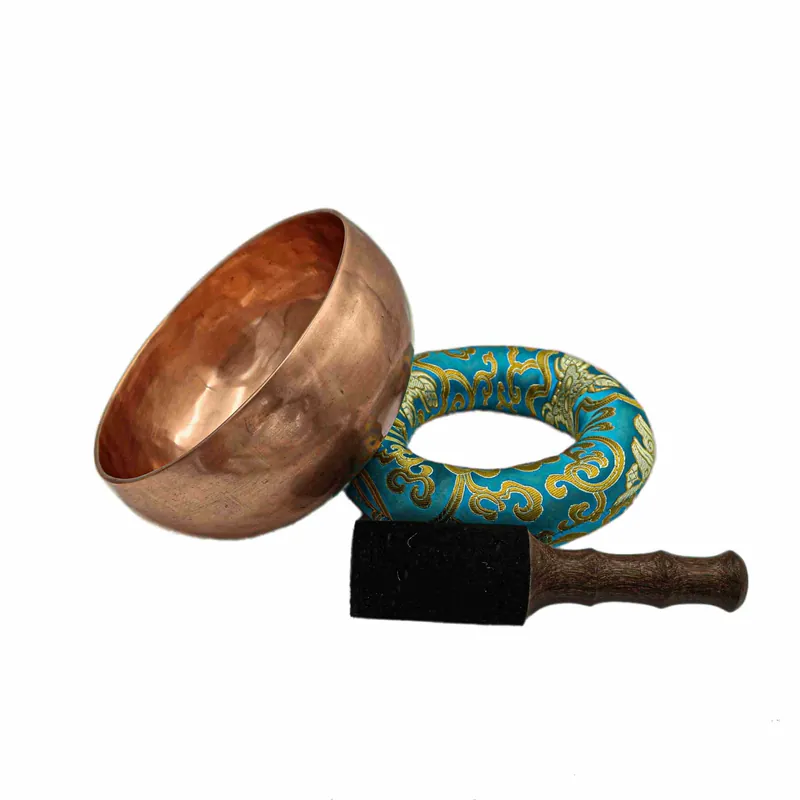 Bol chantant Jambati de 9 cm, battu à la main, provenant du Népal.