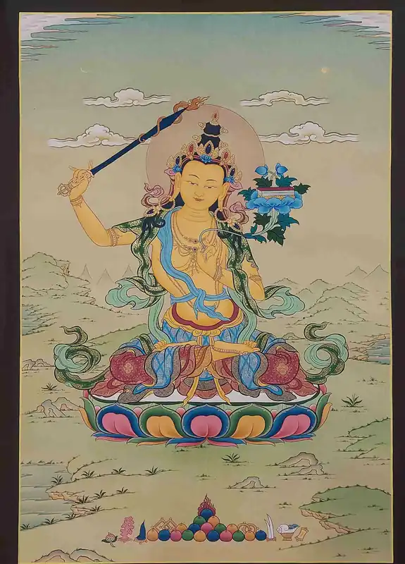 L’art du Karma Gadri à Manjushri