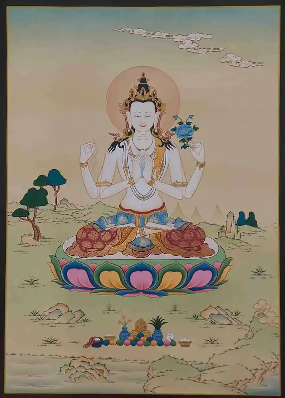 Art du Karma Gadri de Chenrezig